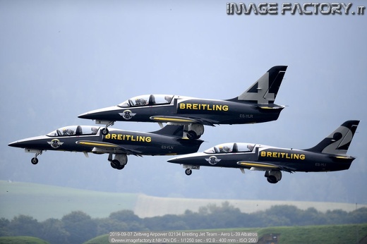 2019-09-07 Zeltweg Airpower 02134 Breitling Jet Team - Aero L-39 Albatros